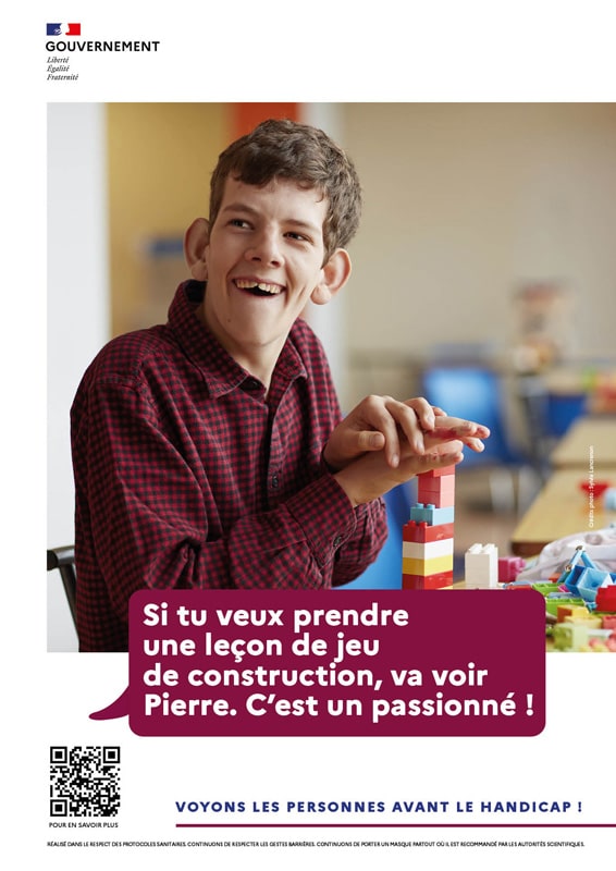 Dix portraits présentent des personnes en situation de handicap partageant la même vie que tout le monde.