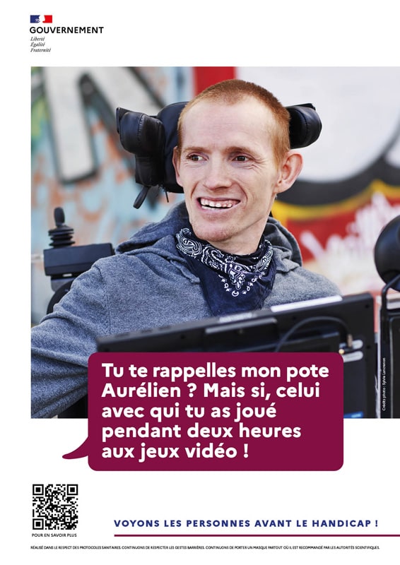 Dix portraits présentent des personnes en situation de handicap partageant la même vie que tout le monde.