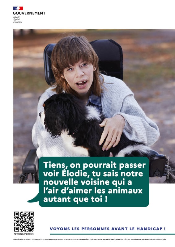 Dix portraits présentent des personnes en situation de handicap partageant la même vie que tout le monde.