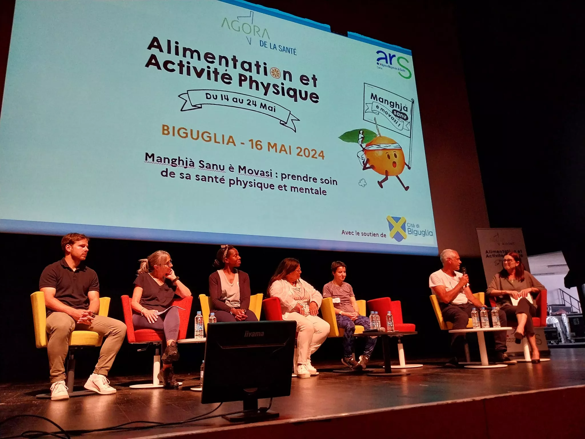 AGORA - 16 mai - Biguglia- « Manghjà Sanu è Movasi : prendre soin de sa santé physique et mentale »