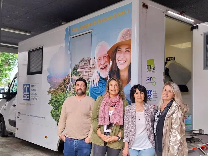 AGORA - 16 mai - Biguglia- la MSA était avec nous !