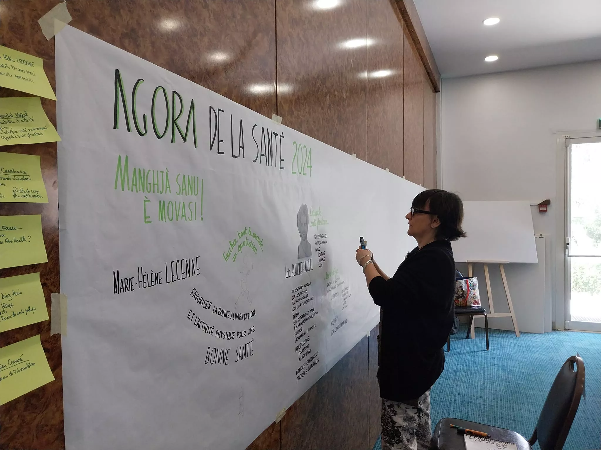 AGORA - 22 mai - Cette journée est croquée par Cécile Massera  facilitatrice graphique