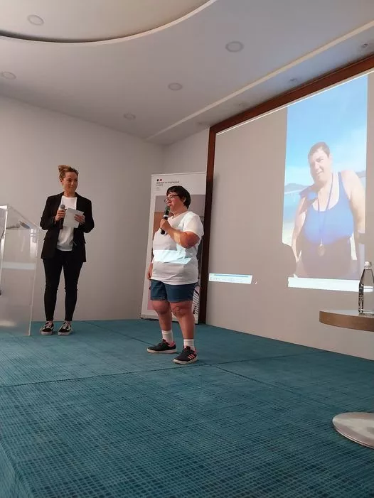 AGORA - 23 mai -Ajaccio -  Le témoignage d ' Emilie Labbe, nageuse #handisport 