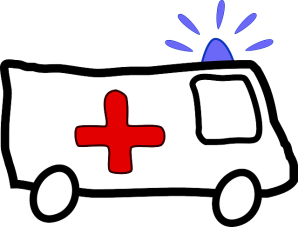 dessin d'une ambulance