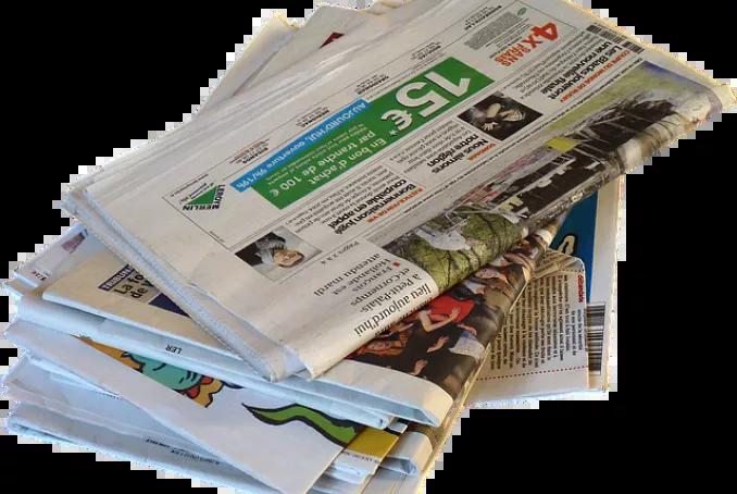 pile de journaux